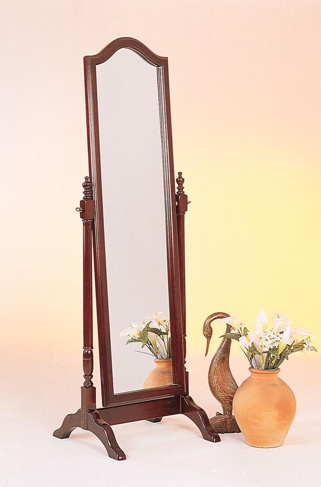 Coaster - Cabot Cherry Cheval Mirror - 3103 veiw 1