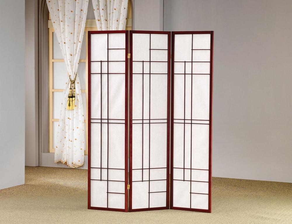 Coaster - Katerina Cherry Folding Screen - 900110 veiw 1