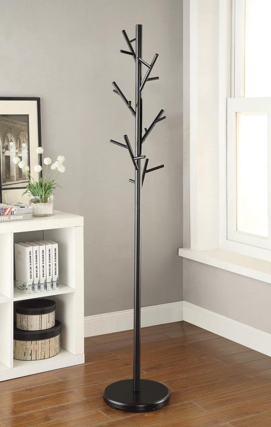 Coaster - Clover Coat Rack (Black) - 900897 veiw 1