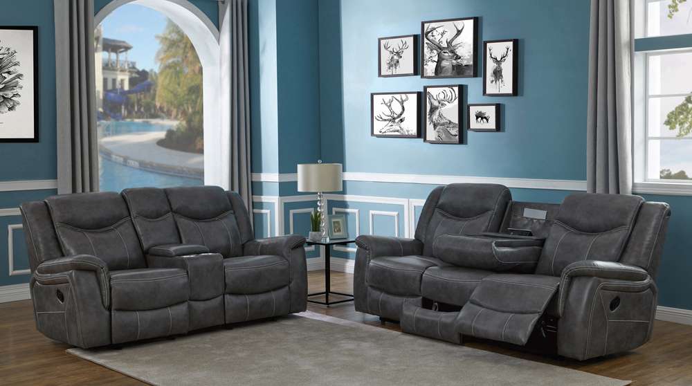 Coaster -  Conrad Motion Glider Loveseat - 650355 veiw 3
