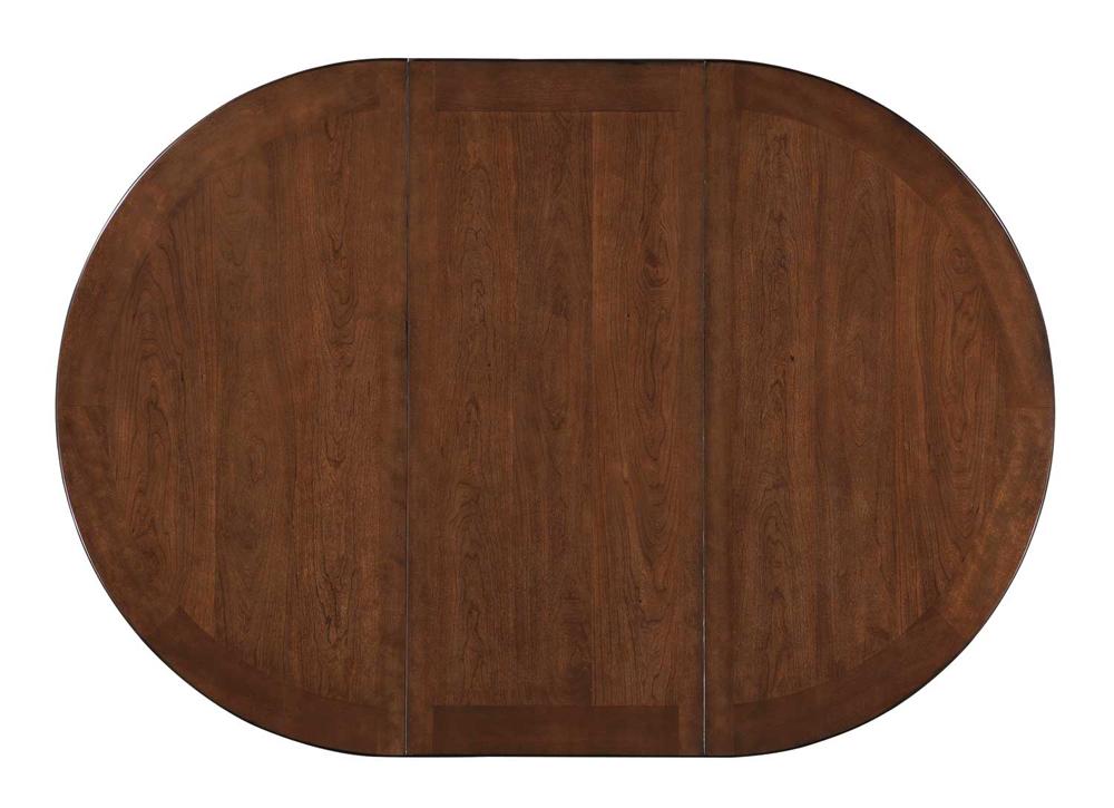 Coaster - Lavon Counter Height Table (Light Chestnut/Espresso) - 105278 veiw 2