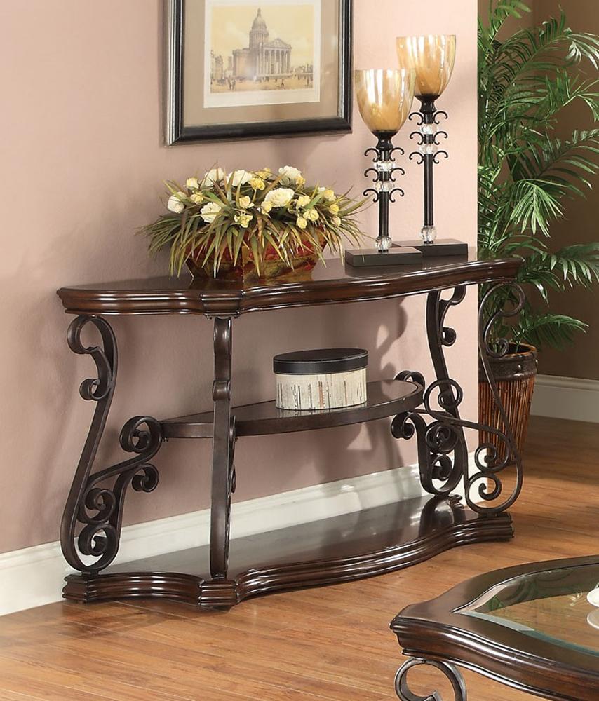 Coaster - Laney Dark Brown Sofa Table - 702449 veiw 1