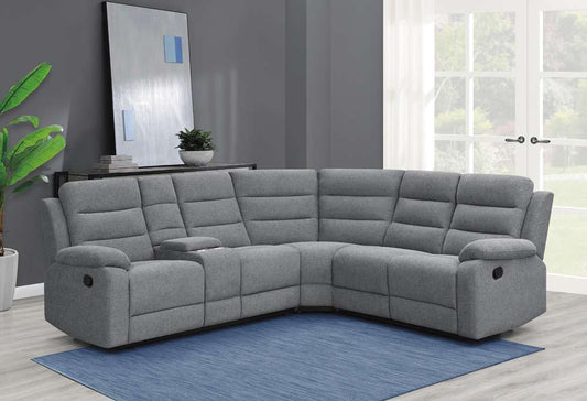 Coaster -  David 3 Pc Motion Sectional - 609620 veiw 1