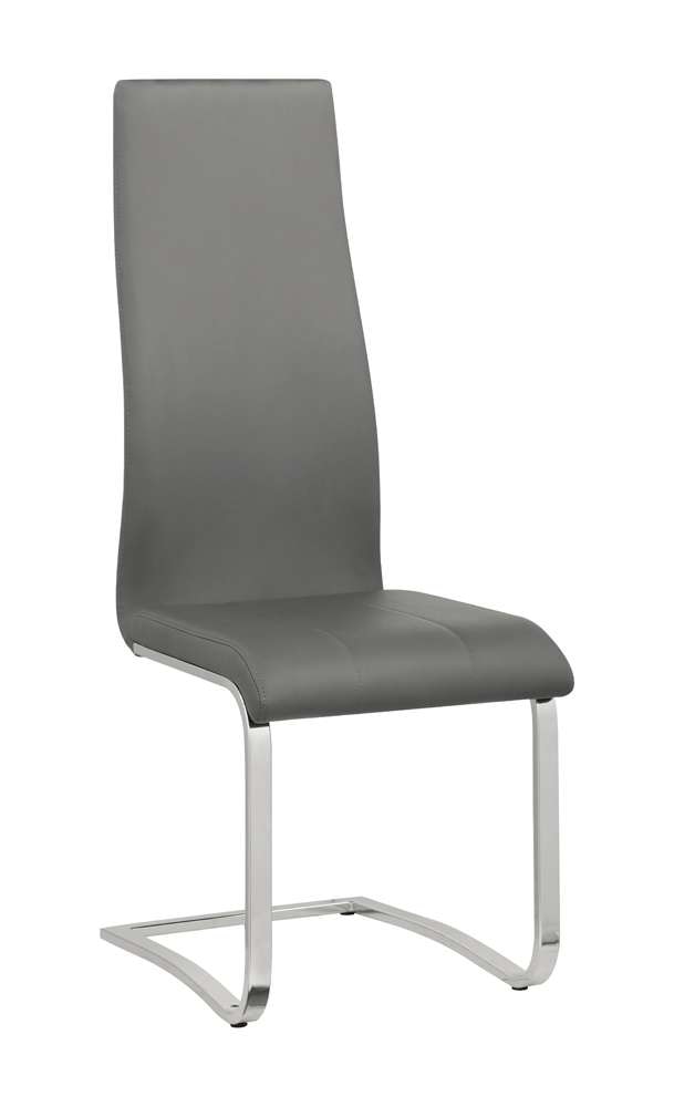 Coaster - Montclair Dining Chair (Set of 4) - 100515GRY veiw 2