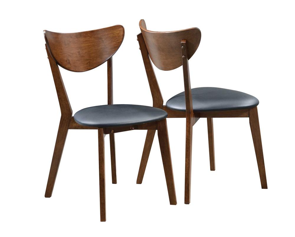 Coaster - Malone Dining Chair in Walnut Finish (Set of 2) - 105362 veiw 1