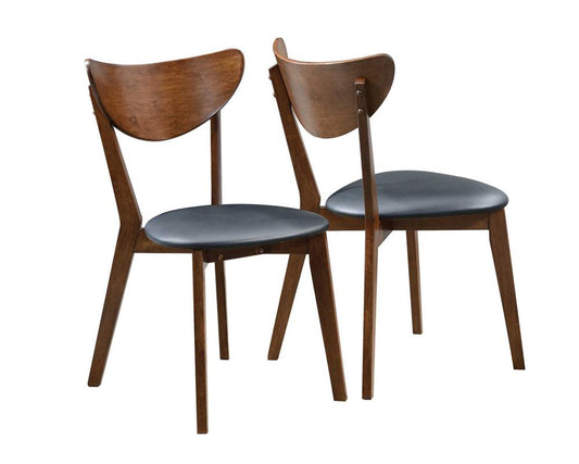 Coaster - Malone Dining Chair in Walnut Finish (Set of 2) - 105362 veiw 1