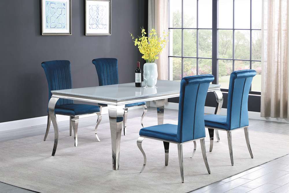 Coaster Carone 5-Piece Dining Table Set - Thumbnail 2