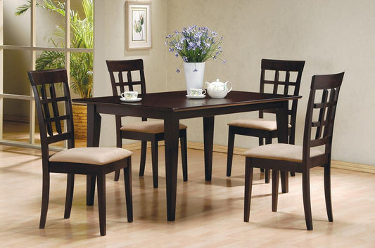 Coaster - Gabriel Dining Table (Cappuccino) - 100771 veiw 2