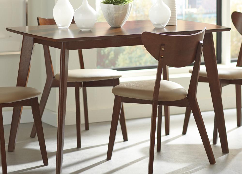 Coaster - Kersey Dining Table (Chestnut) - 103061 veiw 1