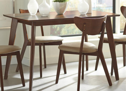 Coaster - Kersey Dining Table (Chestnut) - 103061 veiw 1