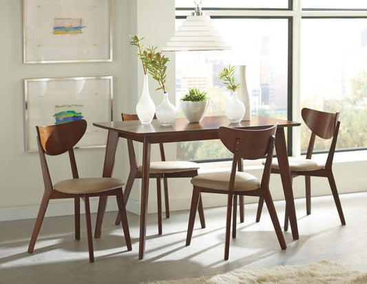 Coaster - Kersey Dining Table (Chestnut) - 103061 veiw 2
