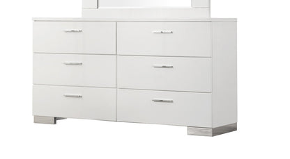 Coaster - Felicity Dresser (Glossy White) - 203503 veiw 1