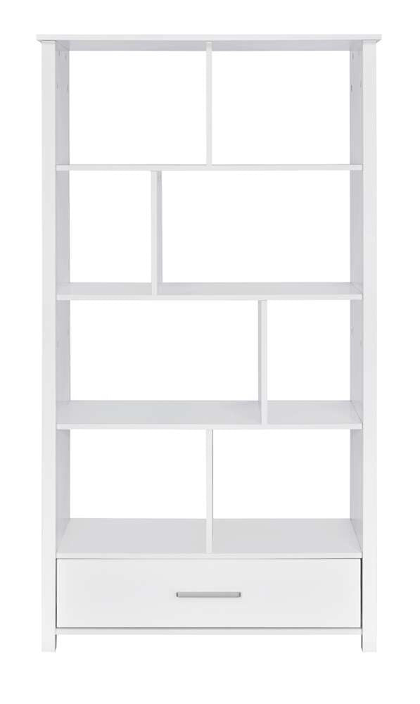 Dylan White High Gloss Bookcase