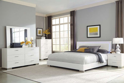 Coaster -  Felicity C King Bed - 203500KW veiw 2