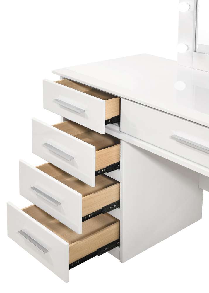 Coaster -  Felicity Vanity Desk - 203507 veiw 3