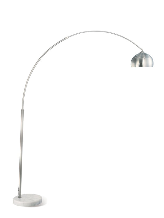 Coaster - Krester Floor Lamp (Brushed Steel/Chrome) - 901199 veiw 1