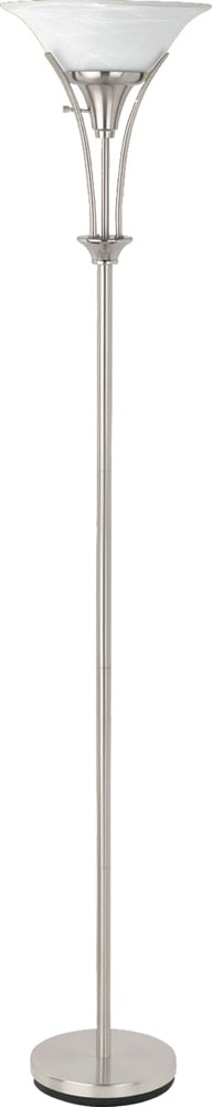 Coaster - Archie Floor Lamp (Brushed Steel) - 901193 veiw 1