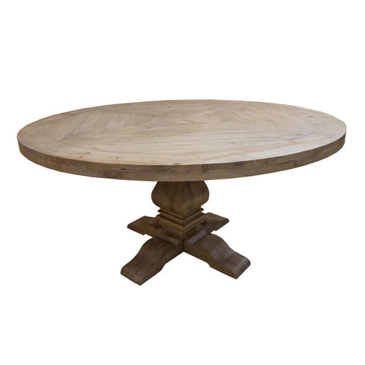 Coaster - Florence Round Dining Table - 180200 veiw 1