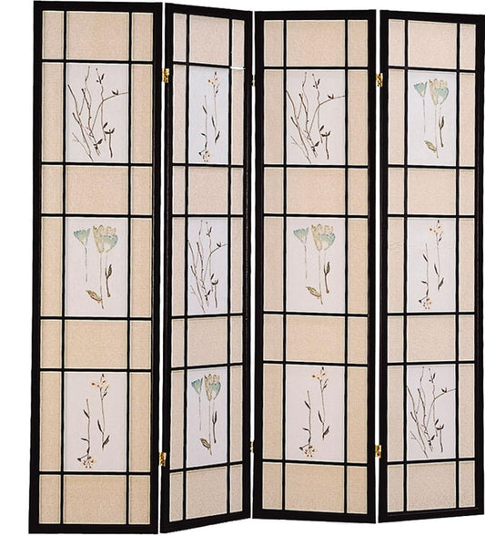Coaster - Catabella Folding Screen (Black) - 4407 veiw 1