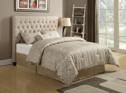 Coaster - Chloe Full Bed (Oatmeal) - 300007F veiw 1