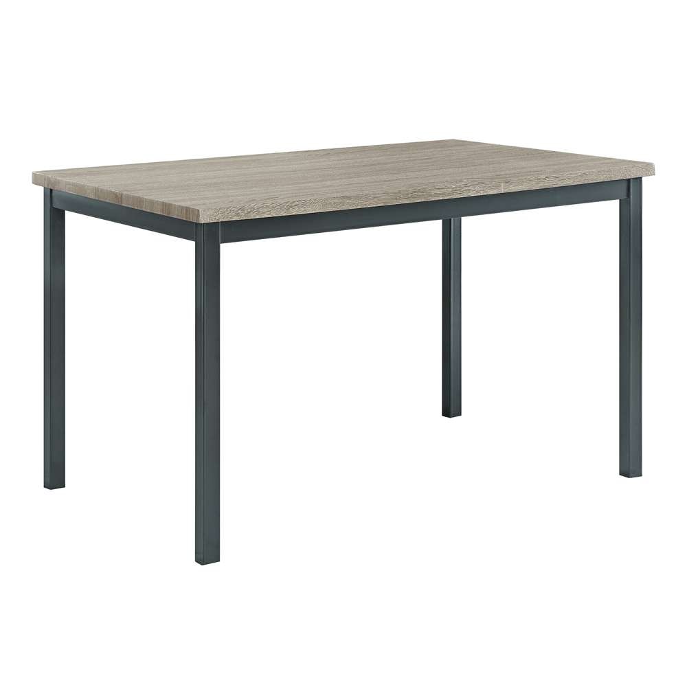 Coaster Garza Rectangular Dining Table with Black Legs - Thumbnail 3