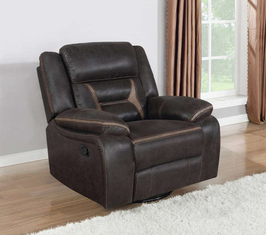 Coaster -  Greer Swivel Glider Recliner - 651356 veiw 1