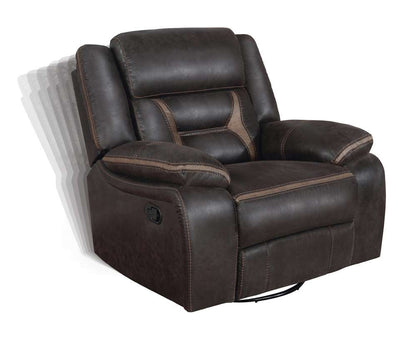 Coaster -  Greer Swivel Glider Recliner - 651356 veiw 4
