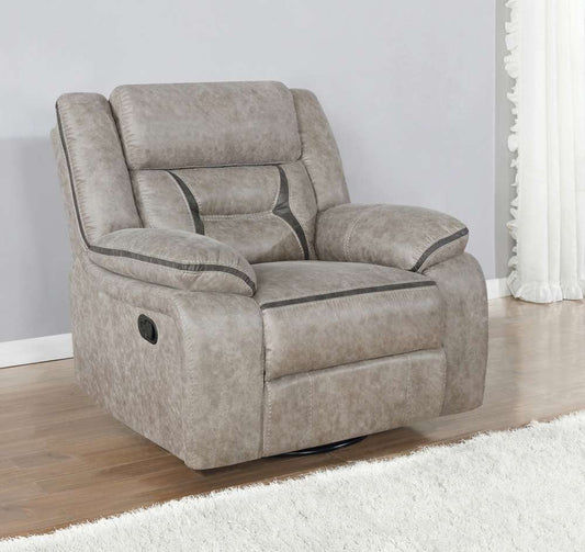 Coaster -  Greer Swivel Glider Recliner - 651353 veiw 1