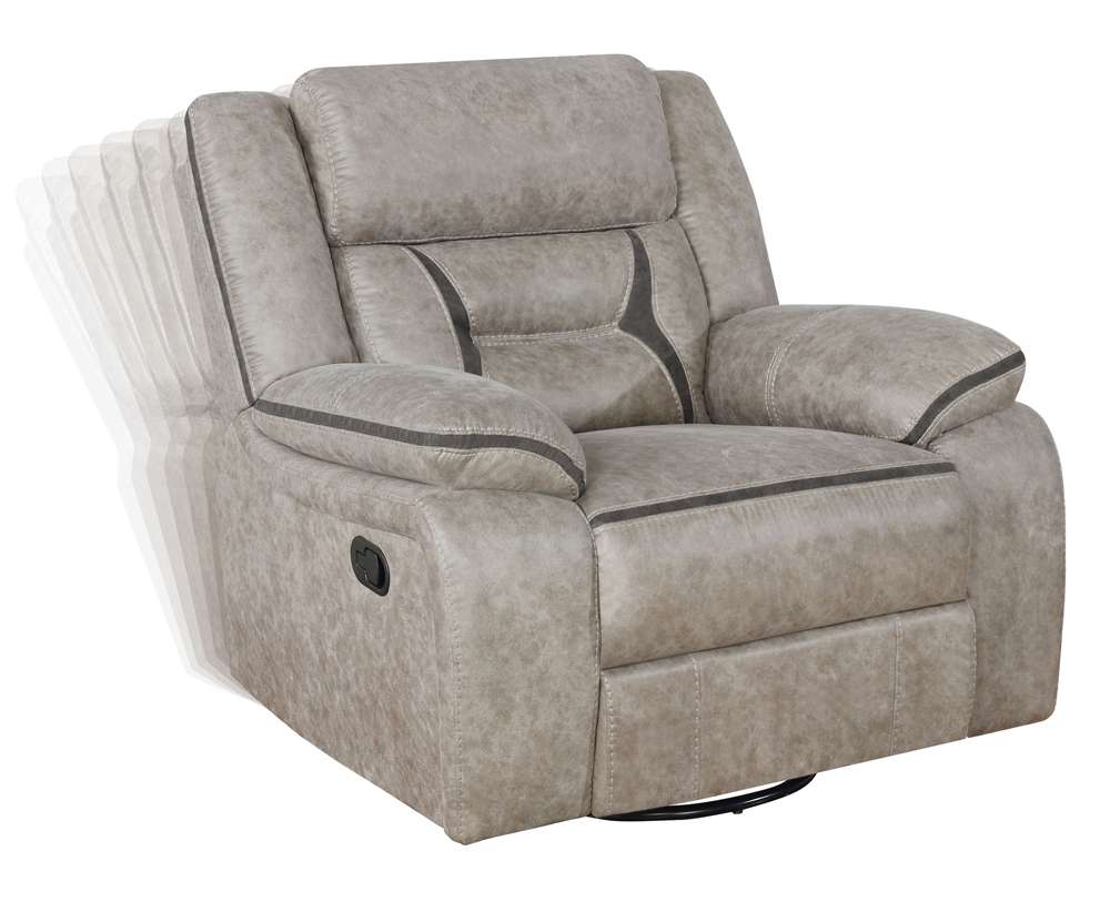 Coaster -  Greer Swivel Glider Recliner - 651353 veiw 4