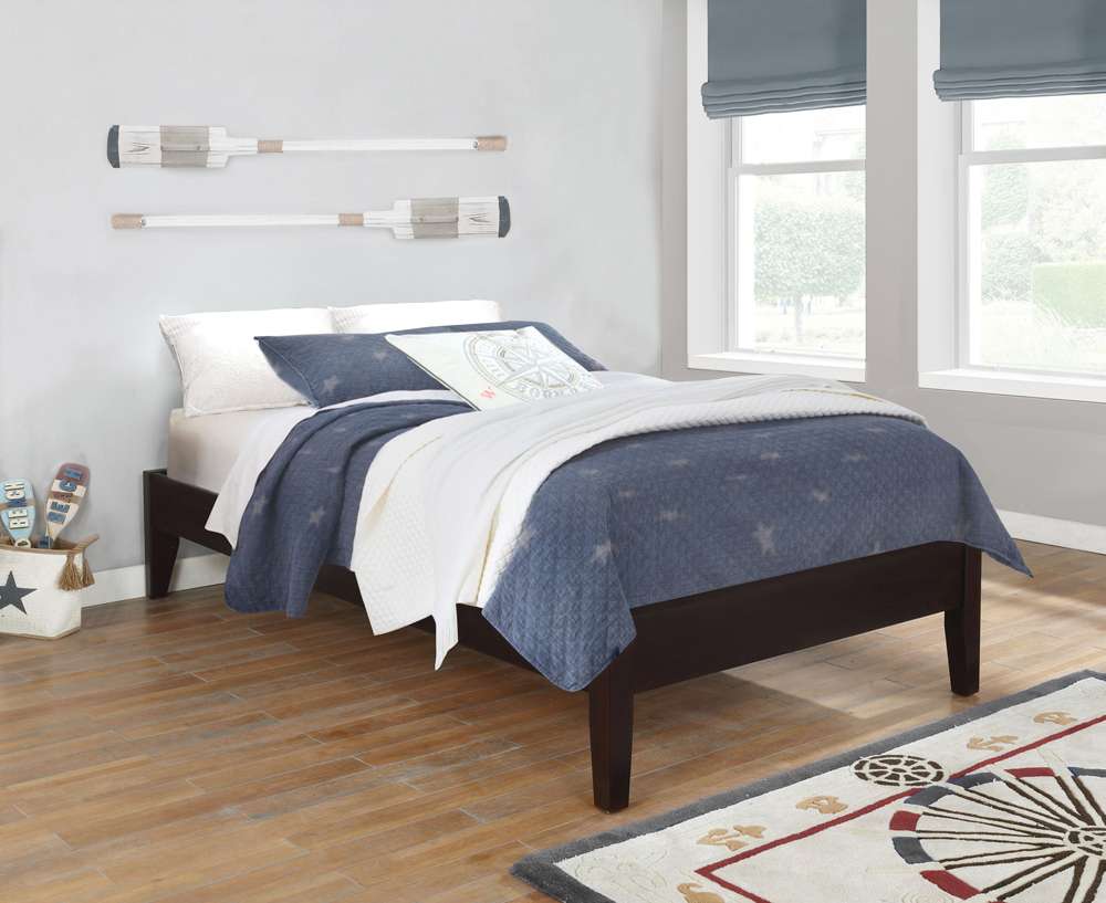 Coaster -  Hounslow Platform Bed Twin Bed - 300555T veiw 1