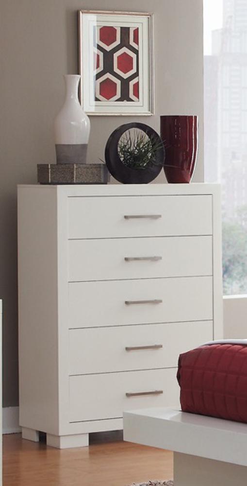 Coaster - Jessica Chest in White Finish - 202995 veiw 1