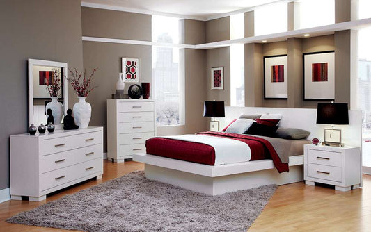 Coaster -  Jessica E King 5Pc Set (Ke.Bed,Ns,Dr,Mr,Ch) - 202990KE-S5 veiw 1