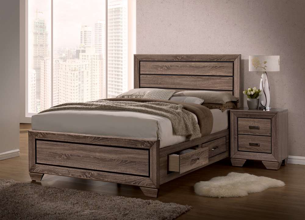 Coaster -  Kauffman C King Bed - 204190KW veiw 2