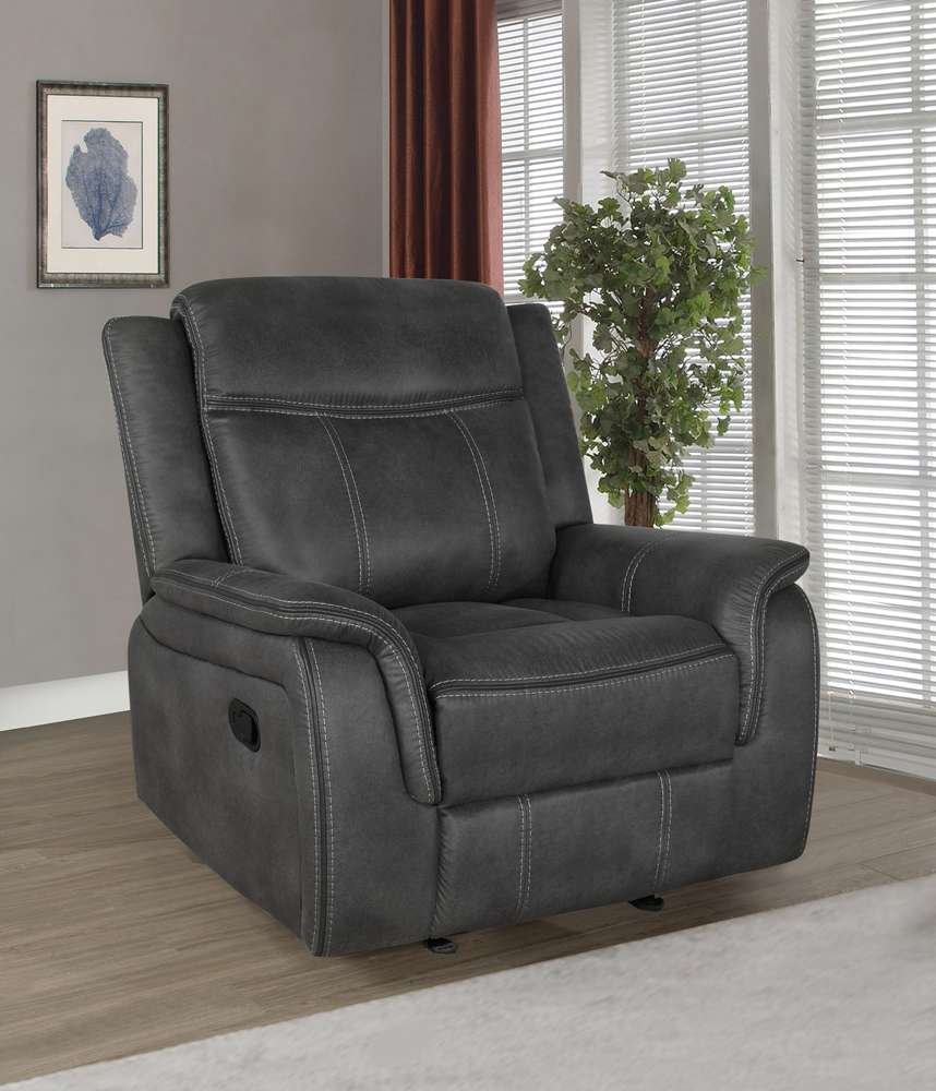Coaster -  Lawrence Glider Recliner - 603506 veiw 1