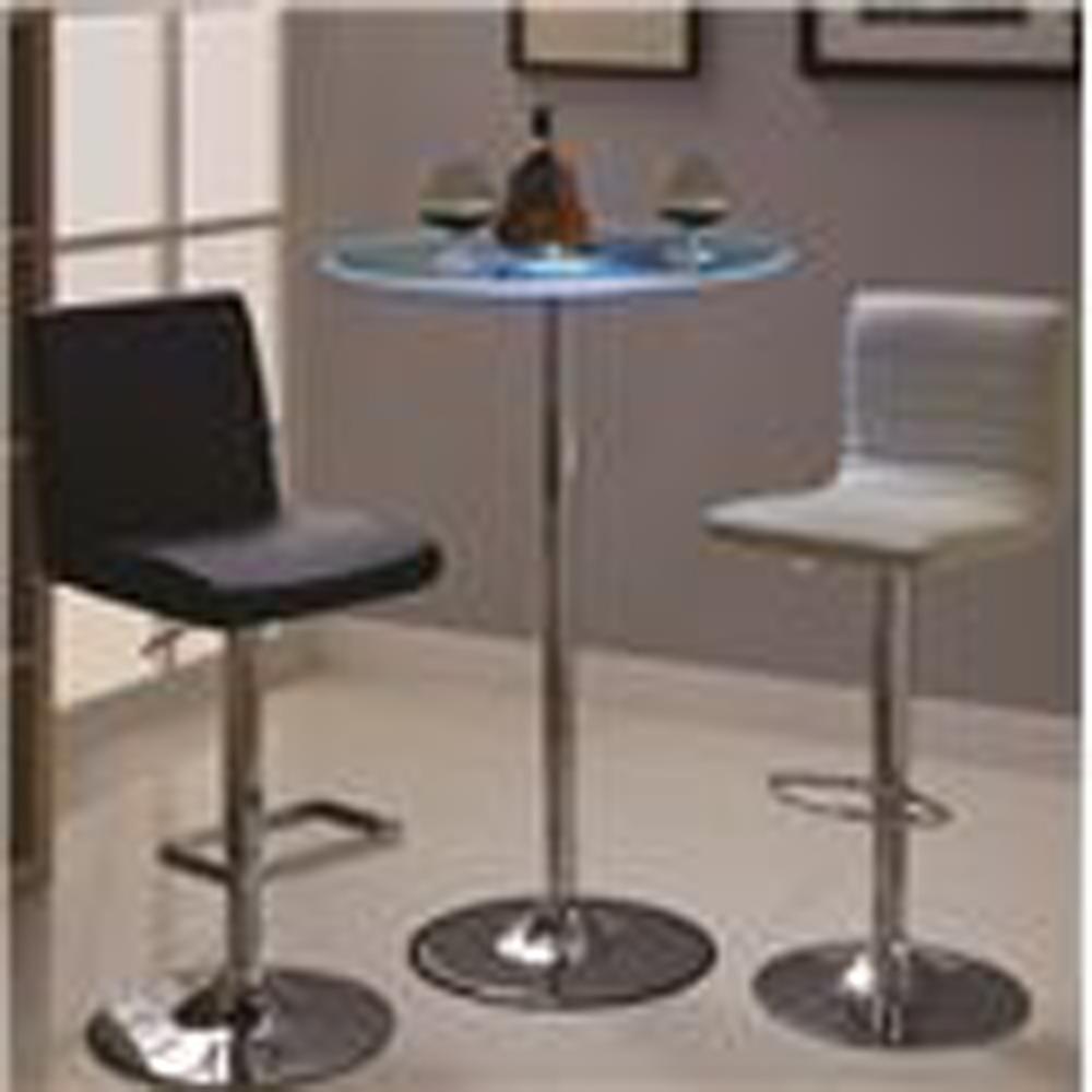 Coaster - Thea Led Bar Table (Chrome) - 122400 veiw 3