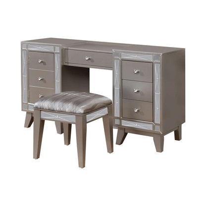Coaster -  Leighton Vanity Desk & Stool - 204927 veiw 1