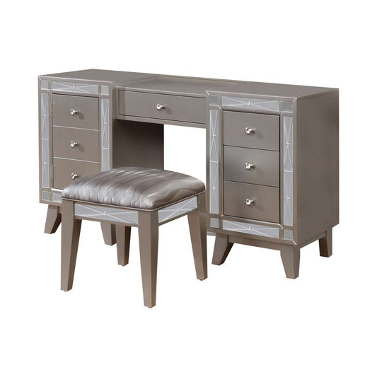 Coaster -  Leighton Vanity Desk & Stool - 204927 veiw 1