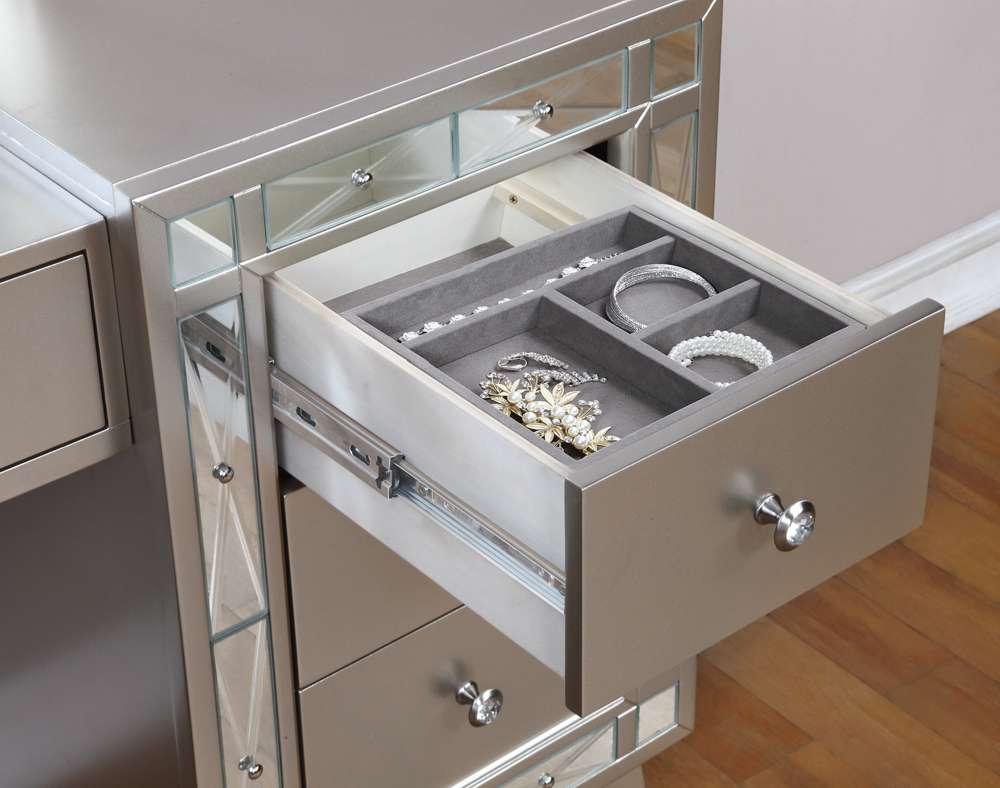 Coaster -  Leighton Vanity Desk & Stool - 204927 veiw 2