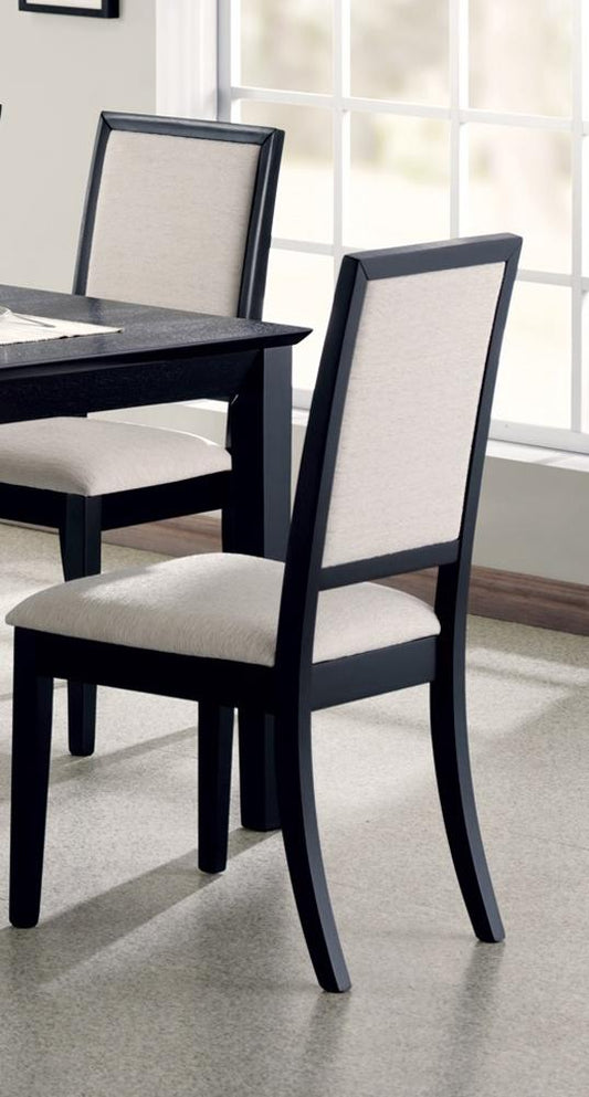 Coaster - Louise Lexton Side Chair in Black Finish (Set of 2) - 101562 veiw 1