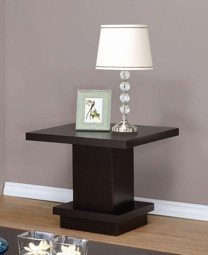 Coaster - Reston Living Room: Wood Top Occasional Tables End Table - 705167 veiw 1
