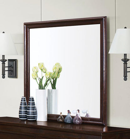 Coaster - Louis Philippe Mirror in Cappuccino Finish - 202414 veiw 1
