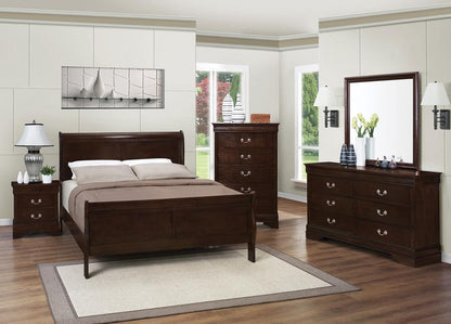 Coaster - Louis Philippe Mirror in Cappuccino Finish - 202414 veiw 2