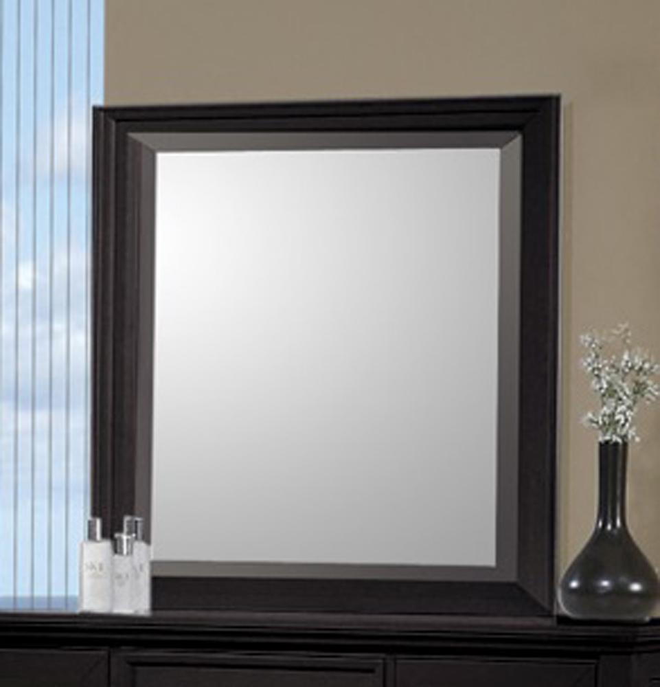 Coaster - Sandy Beach Mirror (Black) - 201324 veiw 1