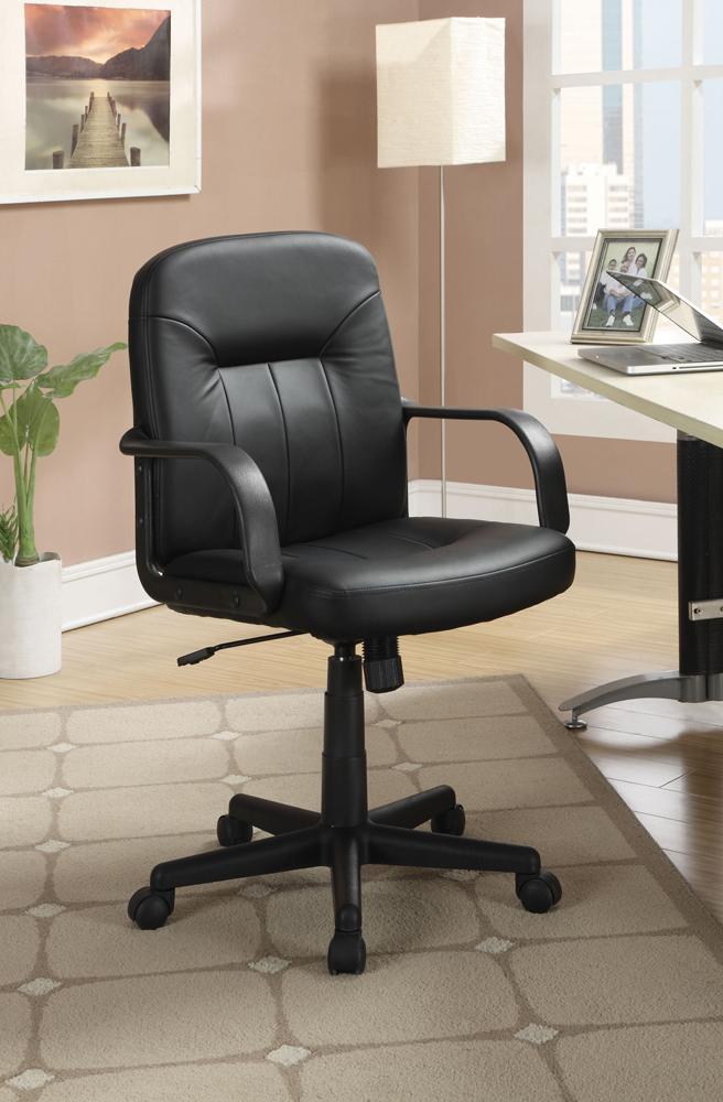 Coaster - Minato Office Chair (Black) - 800049 veiw 1