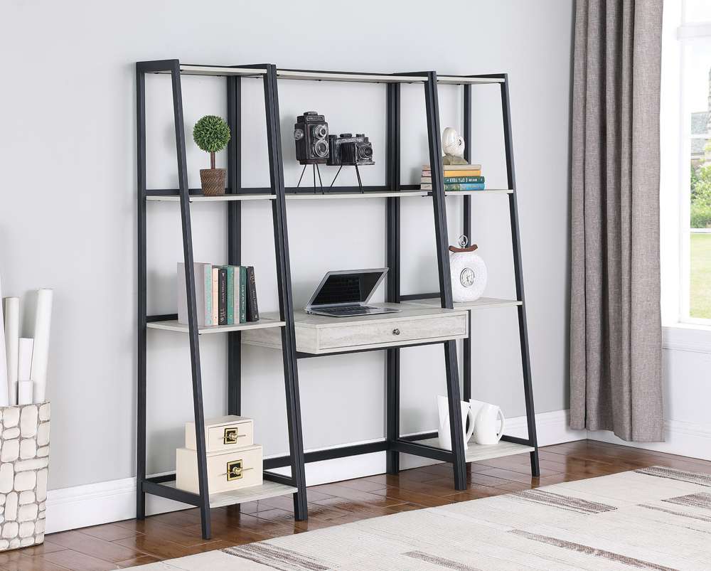Coaster -  Pinckard 3 Pc Desk Set - 805801-S3 veiw 4