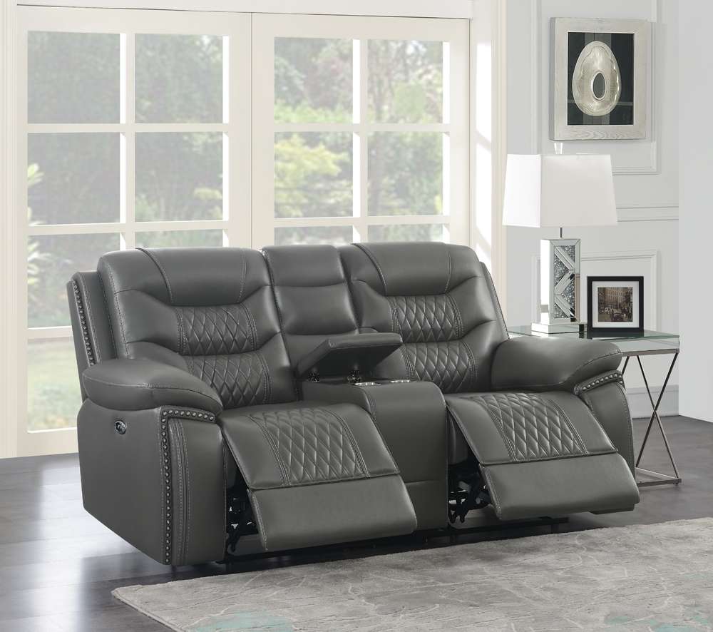 Coaster - Flamenco  Power Loveseat - 610205P veiw 2