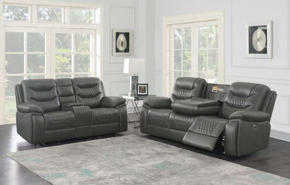 Coaster - Flamenco  Power Loveseat - 610205P veiw 4