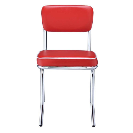 Coaster - Retro Dining Chair - 2450R (Set of 2) veiw 2