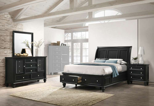 Coaster -  Sandy Beach E King 4Pc Set (Ke.Bed,Ns,Dr,Mr) - 201329KE-S4 veiw 1