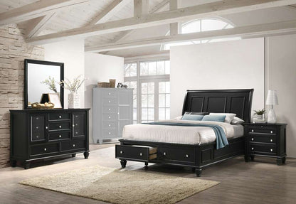 Coaster -  Sandy Beach E King 5Pc Set (Ke.Bed,Ns,Dr,Mr,Ch) - 201329KE-S5 veiw 1